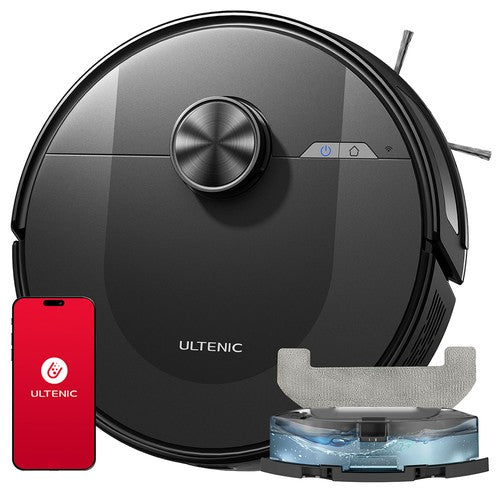 Ultenic D10 Robot Vacuum Cleaner, 15min LiDAR Quick Map, 4000Pa Ultenic D10 Robot Vacuum Cleaner, 15min LiDAR Quick Map, 4000Pa